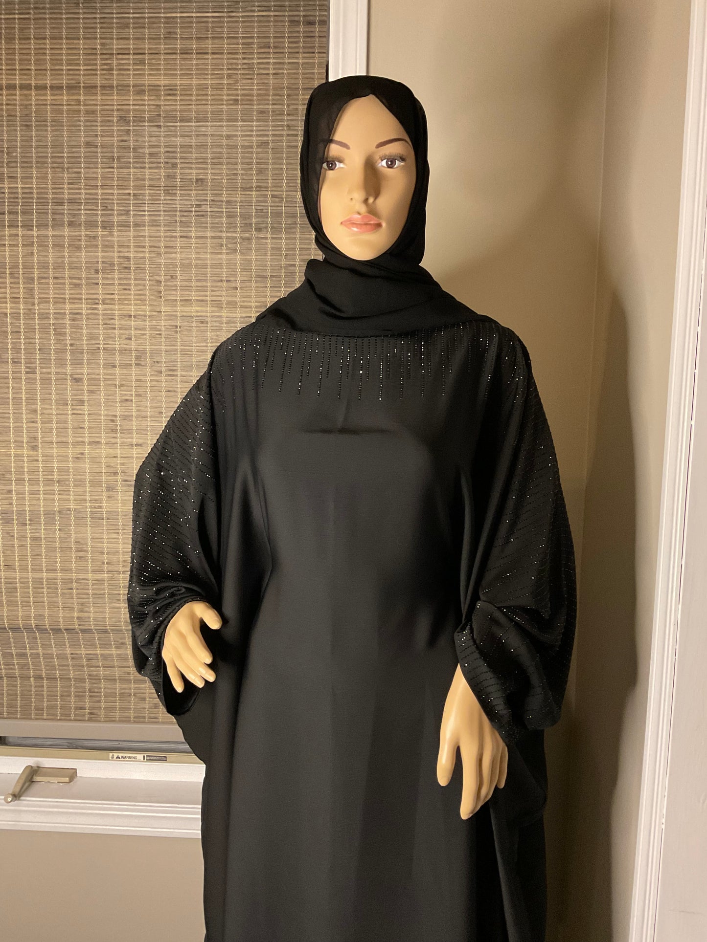 Original Butterfly Abaya - Black