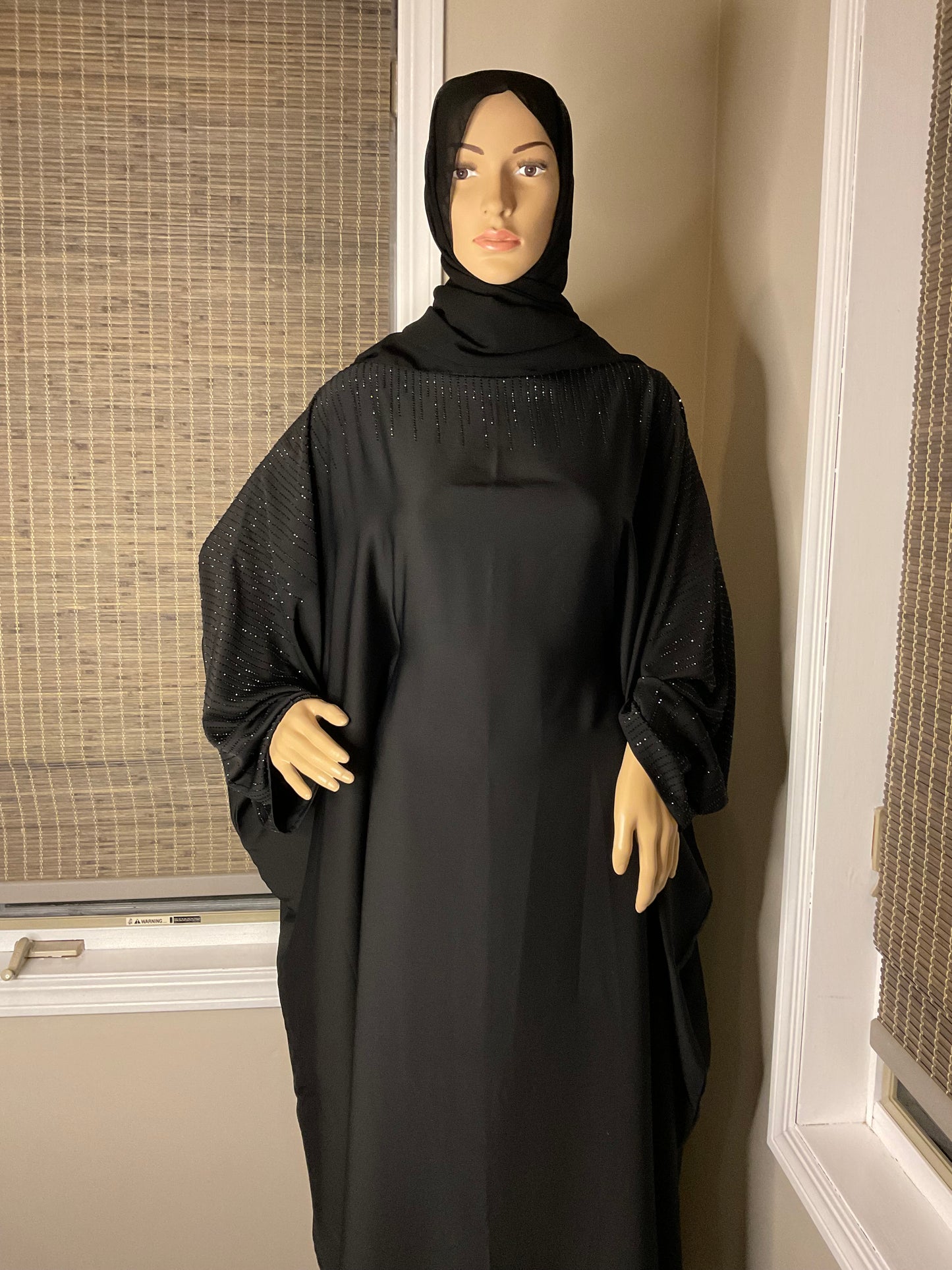 Original Butterfly Abaya - Black