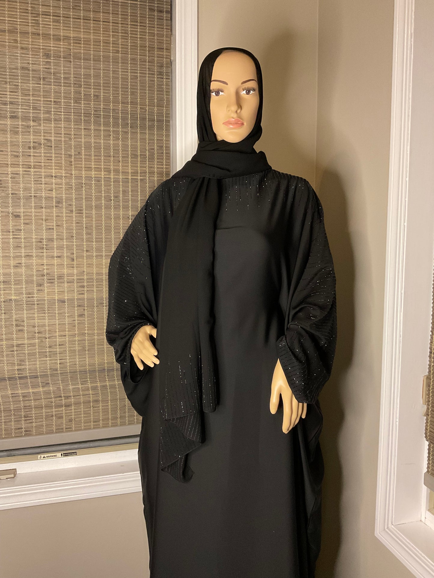 Original Butterfly Abaya - Black