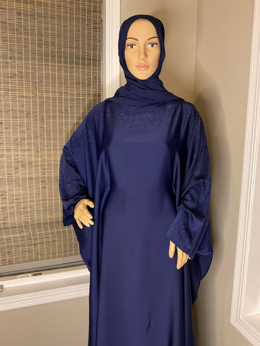 Original Butterfly Abaya - Navy